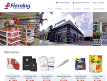 Tablet Screenshot of fleming.com.br